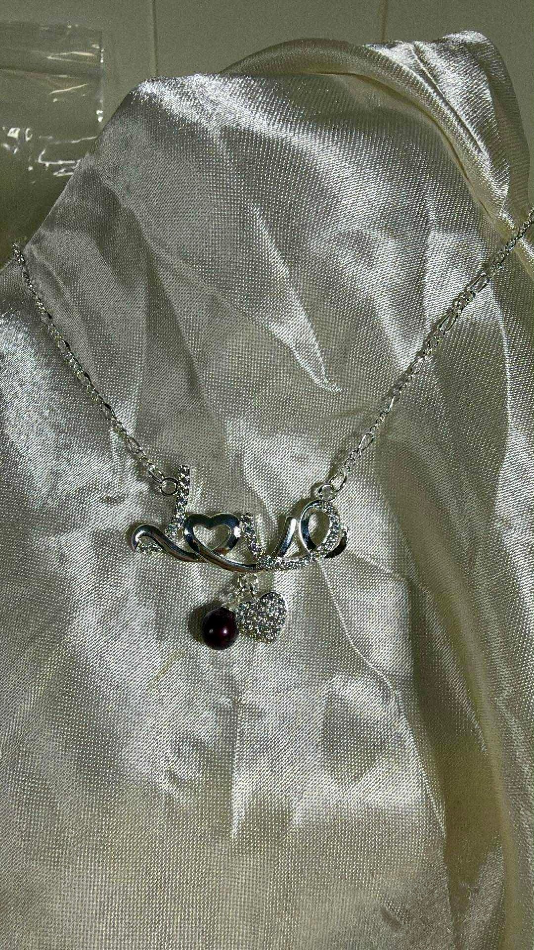 Love Pearl Drop Necklace - includes single Oyster opening