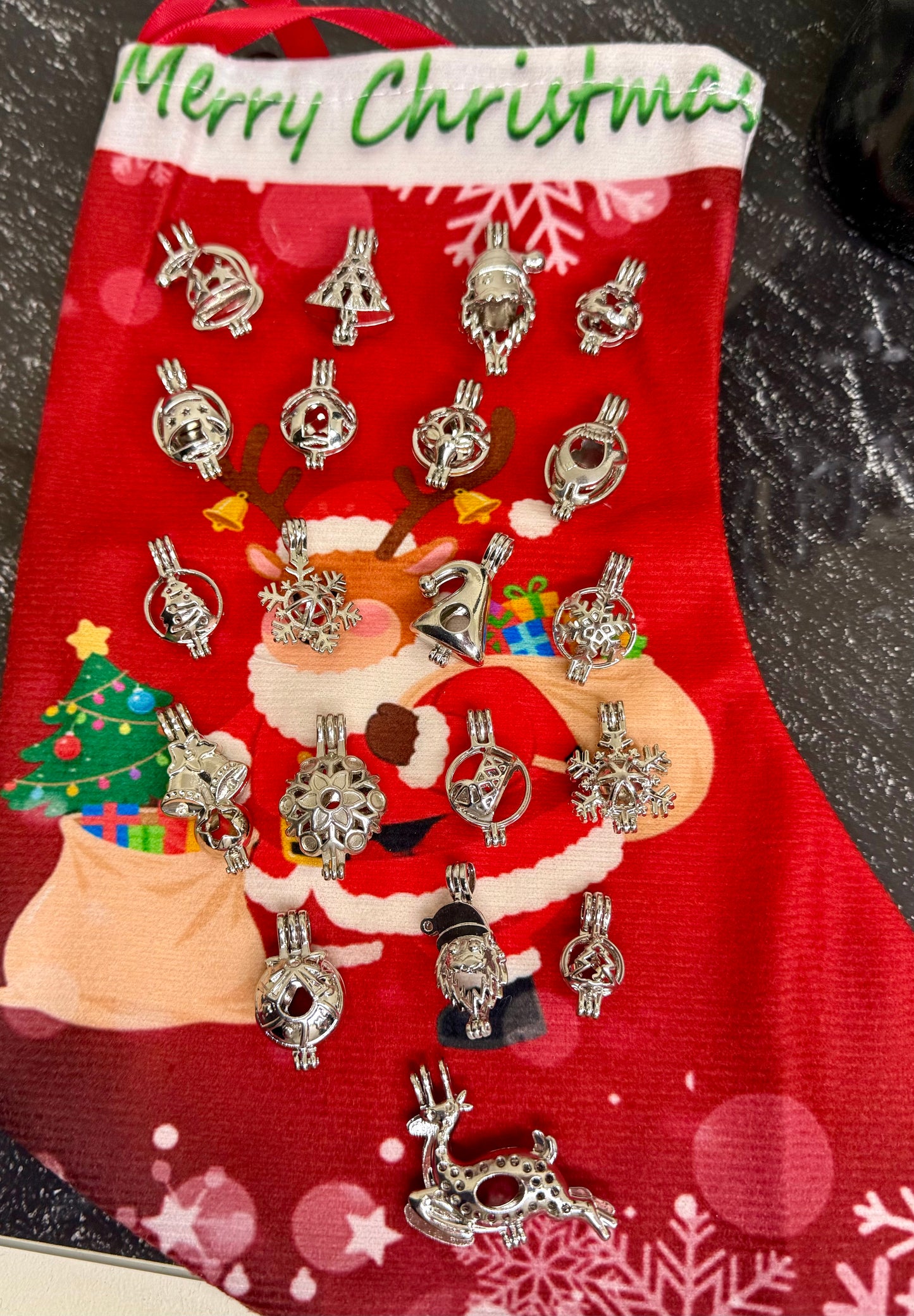 Limited Edition Christmas Stocking Set - Mystery ring option