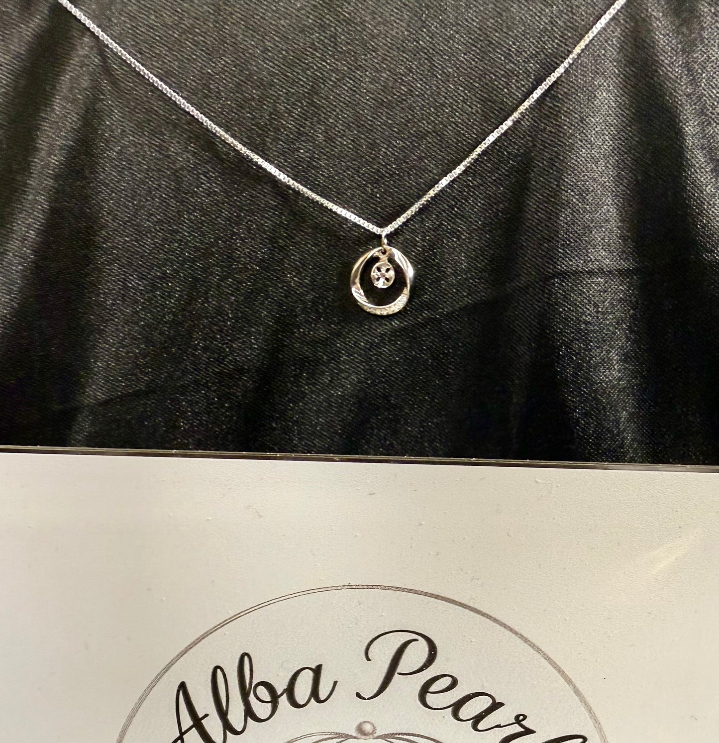Natural Freshwater Pearl Pendant Necklace- Includes single Oyster opening
