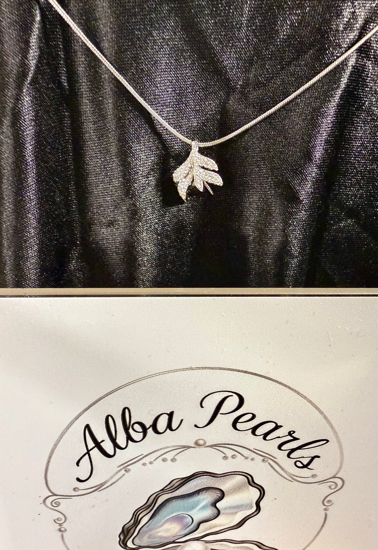 Natural Freshwater Pearl Pendant Necklace- Includes single Oyster opening