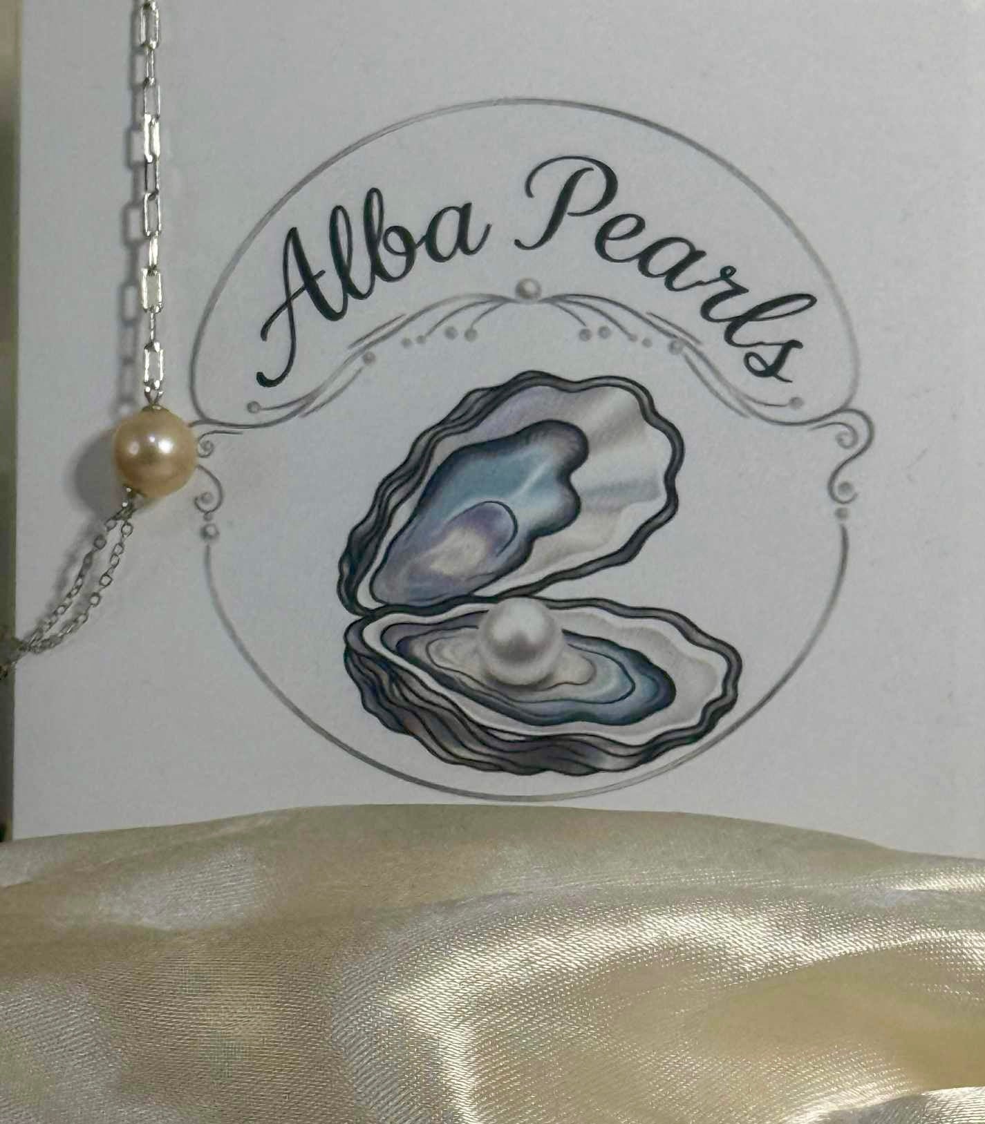 Chain Bracelet — Natural Coloured Edison Pearl