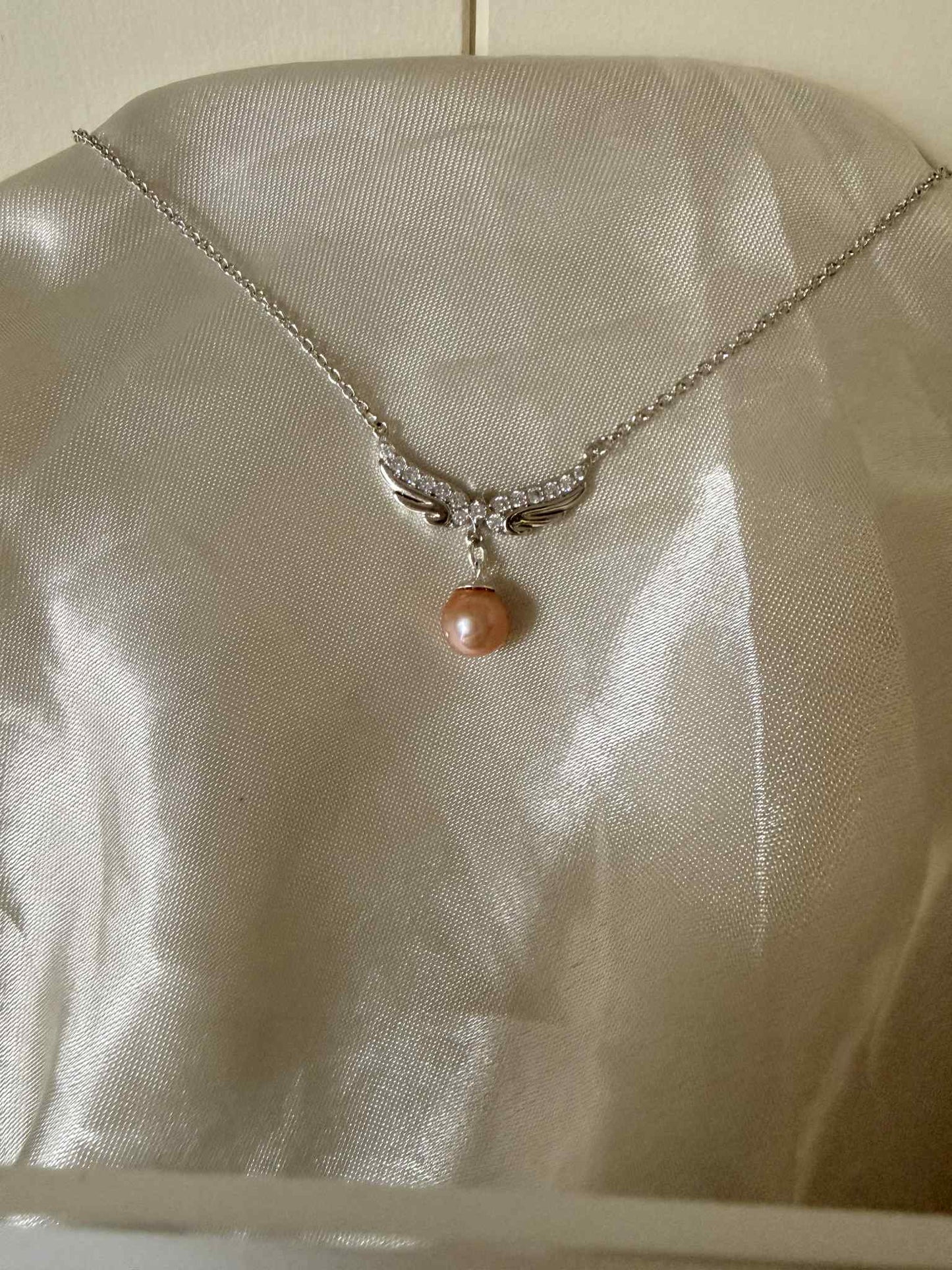 Angel Wings necklace - includes single Oyster opening