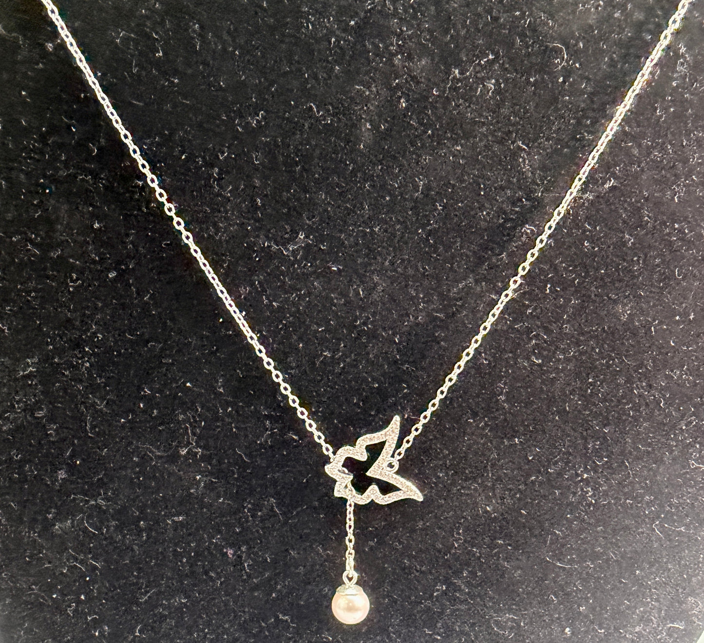 Butterfly Necklace - includes single Oyster opening