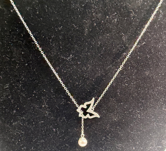 Butterfly Necklace - includes single Oyster opening