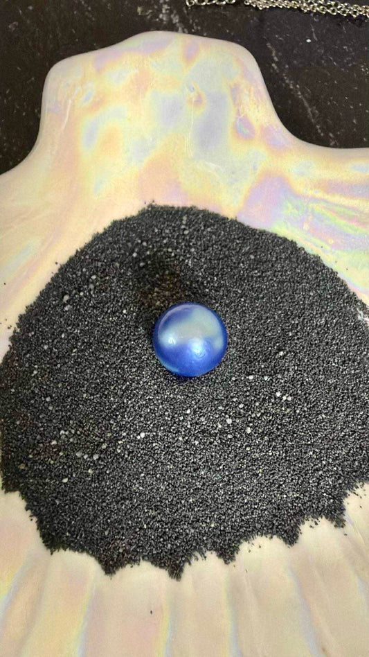 Blue Wonky Edison Pearl