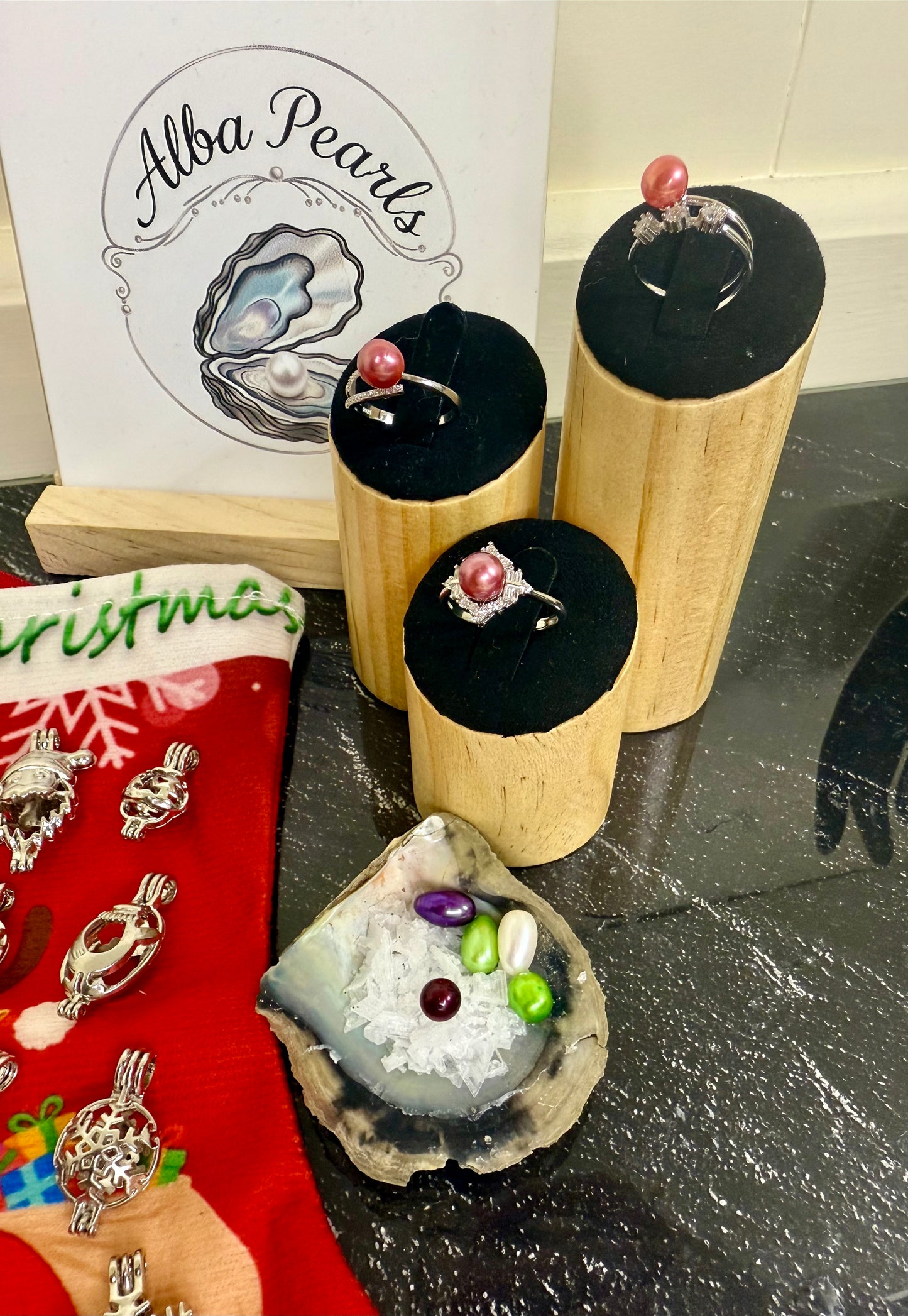 Limited Edition Christmas Stocking Set - Mystery ring option