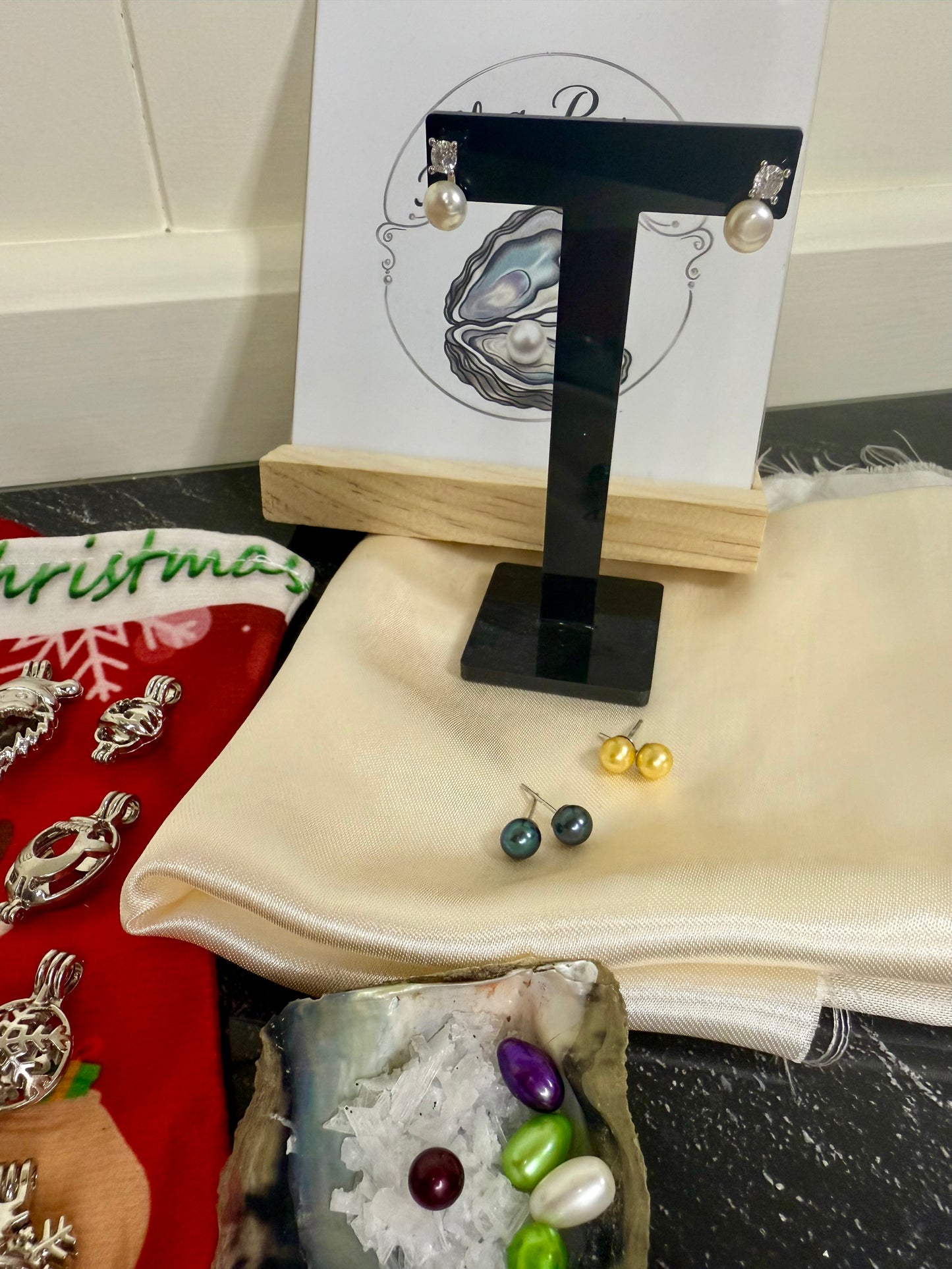 Limited Edition Christmas Stocking Gift Set - Mystery earring option