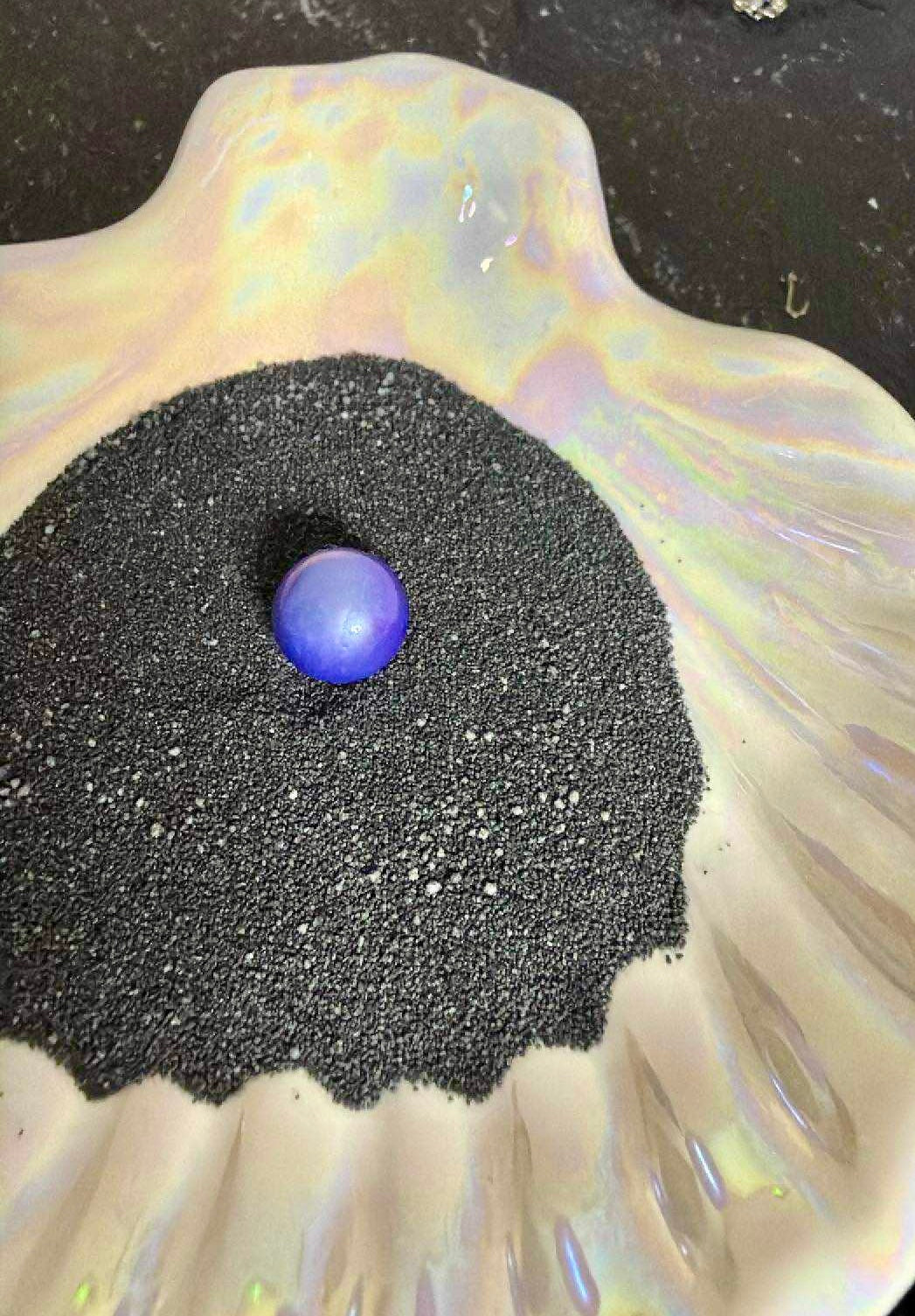 Purple Wonky Edison Pearl
