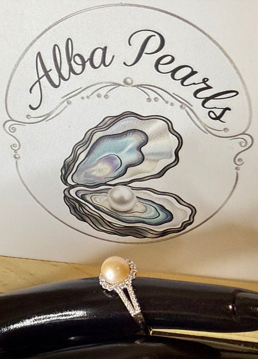 Natural Freshwater Pearl Ring- Includes single Oyster opening