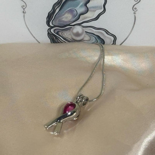 Ribbon Pendant Cage - Includes single oyster opening