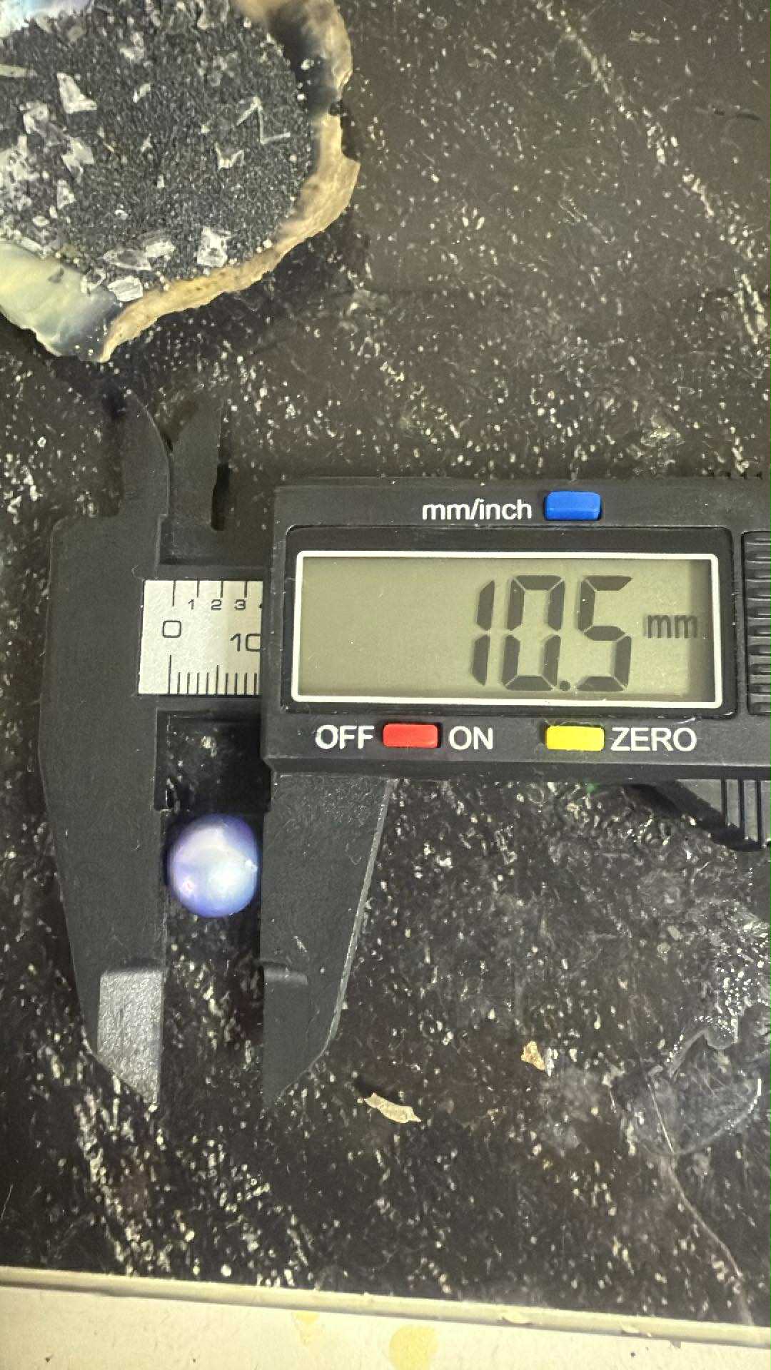 Purple & Silver Wonky Edison Freshwater Pearl